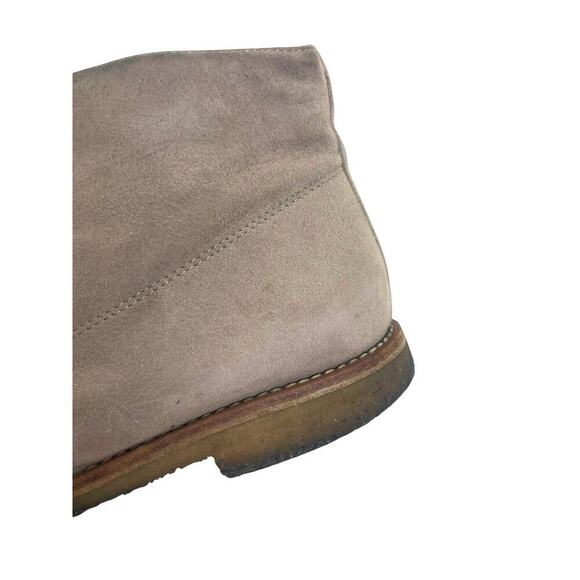 MANOLO BLAHNIK BOOTIES BERWICK SUEDE TAUPE SIZE 6 STREETWEAR VERSATILE - Picture 3 of 12